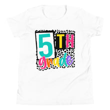 Load image into Gallery viewer, Retro 5th Grade Youth Short Sleeve T-Shirt