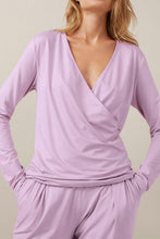 Load image into Gallery viewer, Buttery-Soft Surplice Long Sleeve Top and Pants Set
