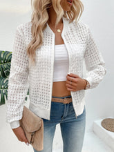 Load image into Gallery viewer, Zip Up Long Sleeve Jacket
