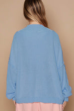 Load image into Gallery viewer, POL Open Front Washed Knit Cardigan with Pockets
