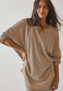 Round Neck Long Sleeve Sweatshirt