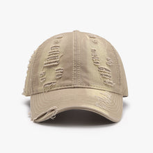 Load image into Gallery viewer, Distressed Adjustable Cotton Baseball Cap
