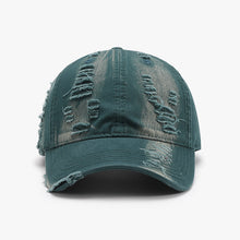 Load image into Gallery viewer, Distressed Adjustable Cotton Baseball Cap
