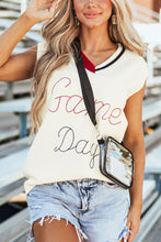 Load image into Gallery viewer, GAME DAY V-Neck Sweater Vest
