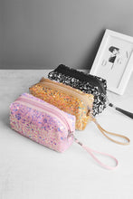 Load image into Gallery viewer, Zenana Colorful Shine Cosmetic Sequin Design Bag
