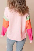 Load image into Gallery viewer, Sequin Nutcracker Round Neck Long Sleeve Top
