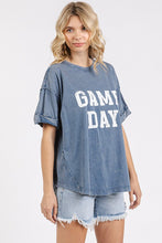 Load image into Gallery viewer, Mittoshop GAME DAY Round Neck Short Sleeve T-Shirt
