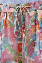 Load image into Gallery viewer, Drawstring Printed Shorts with Pockets
