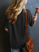 Load image into Gallery viewer, Textured V-Neck Half Sleeve T-Shirt
