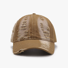 Load image into Gallery viewer, Distressed Adjustable Cotton Baseball Cap
