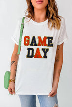 Load image into Gallery viewer, GAME DAY Round Neck Short Sleeve T-Shirt
