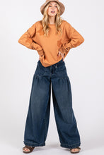 Load image into Gallery viewer, SAGE + FIG Mid-Rise Cargo Jeans with Pockets
