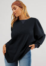 Load image into Gallery viewer, Round Neck Long Sleeve Sweatshirt
