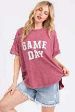 Load image into Gallery viewer, Mittoshop GAME DAY Round Neck Short Sleeve T-Shirt
