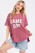 Load image into Gallery viewer, Mittoshop GAME DAY Round Neck Short Sleeve T-Shirt
