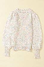 Load image into Gallery viewer, Confetti Round Neck Long Sleeve Sweater
