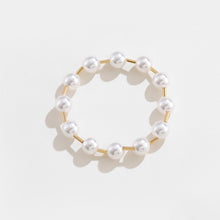 Load image into Gallery viewer, Gold-Plated Pearl Copper Bracelet
