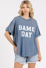 Load image into Gallery viewer, Mittoshop GAME DAY Round Neck Short Sleeve T-Shirt
