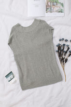 Load image into Gallery viewer, Cable-Knit V-Neck Sweater Vest
