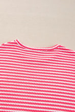 Load image into Gallery viewer, Striped Round Neck Long Sleeve Top
