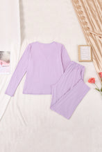 Load image into Gallery viewer, Buttery-Soft Surplice Long Sleeve Top and Pants Set
