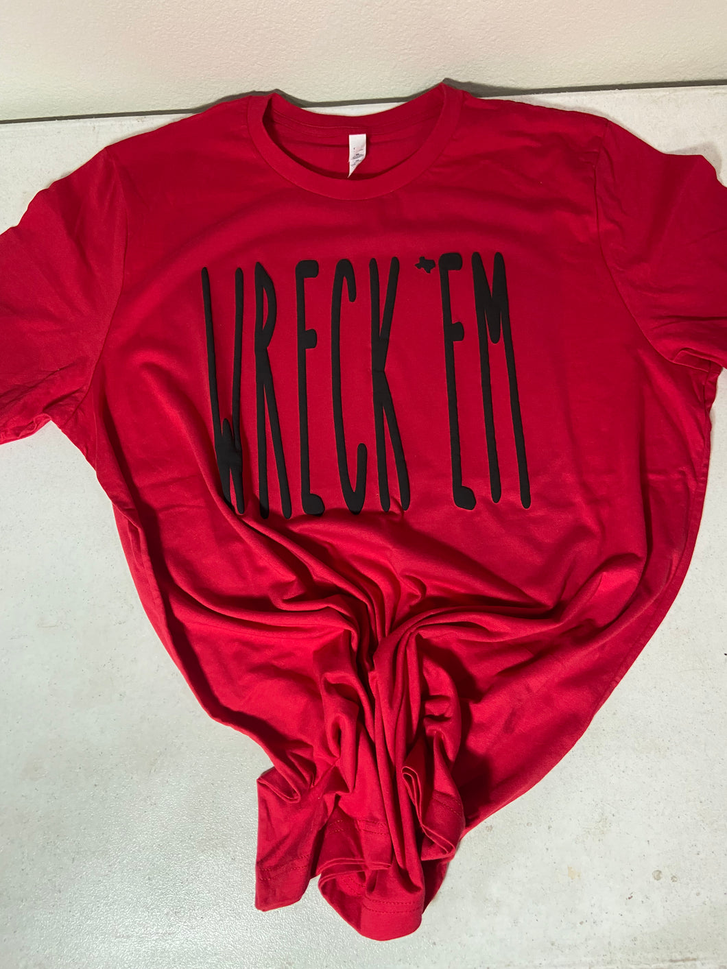 2xl puffy Wreck Em Short Sleeve Bella