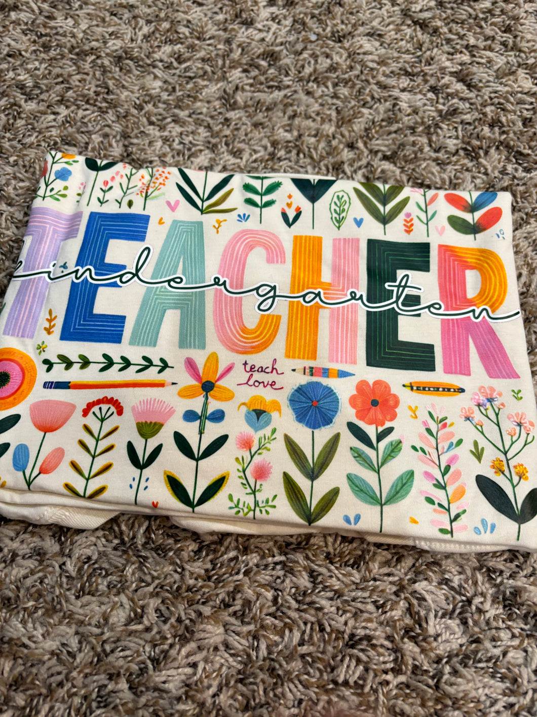 3xl kindergarten Bella canvas short sleeve