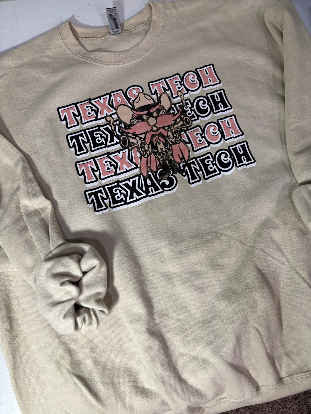 2xl sand sweatshirt tech