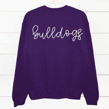 Load image into Gallery viewer, Adult Small, royal blue, colts in white
Adult medium, purple, Bulldogs in white

