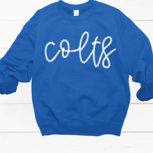 Load image into Gallery viewer, Adult Small, royal blue, colts in white
Adult medium, purple, Bulldogs in white
