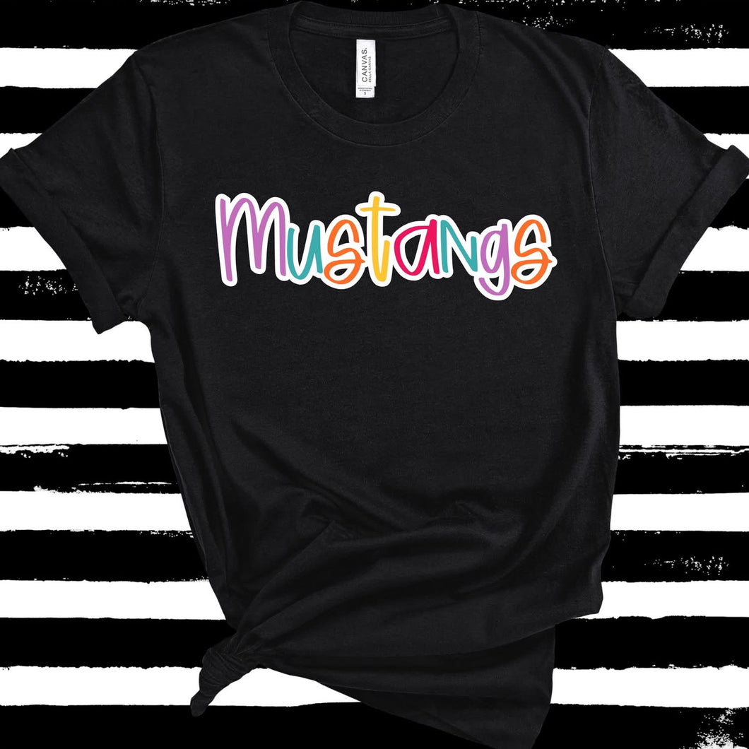 Adult medium Mustangs