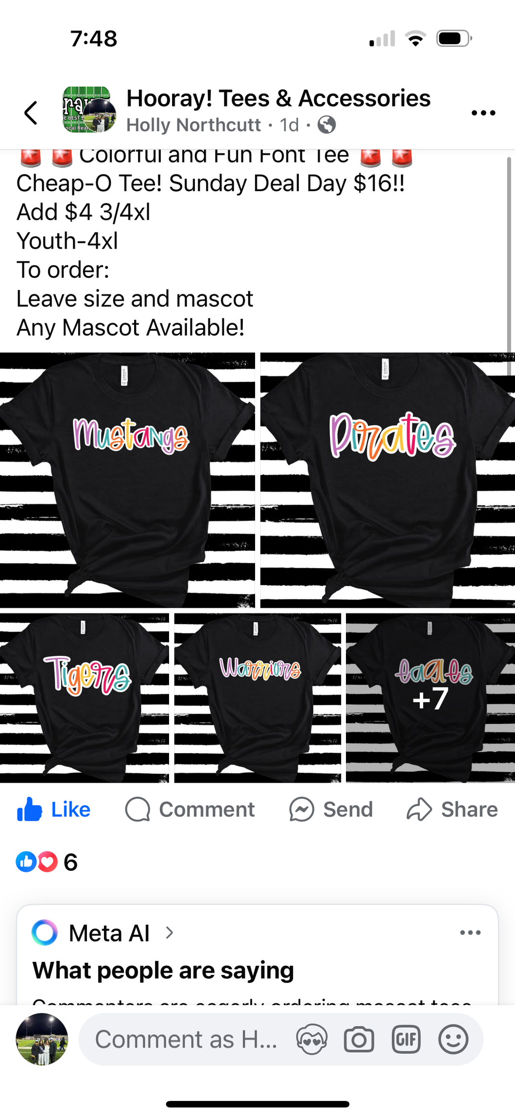 Adult Small, Indians