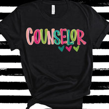 Load image into Gallery viewer, 5th grade black large and counselor black large
