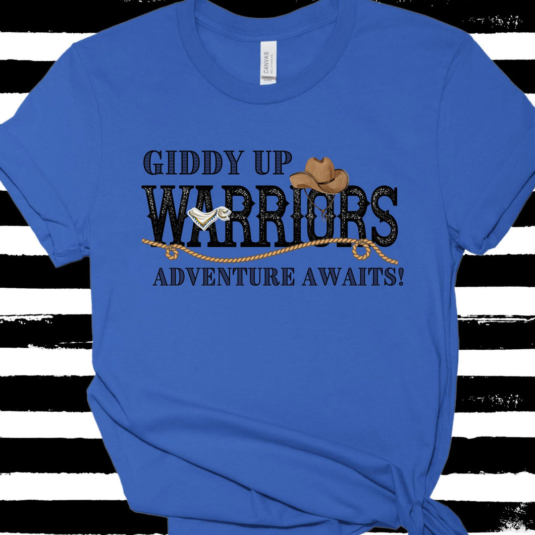 3x Giddy up as pictured,