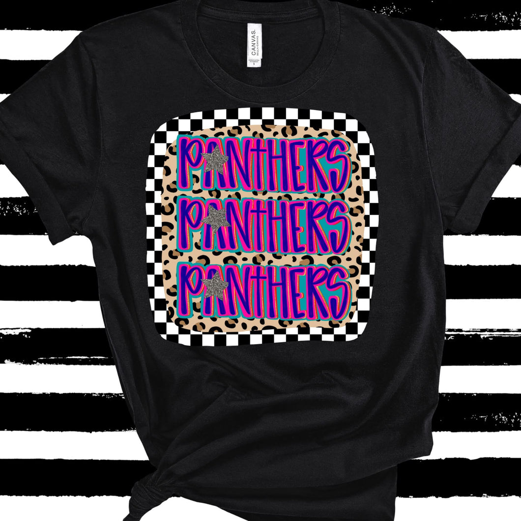 2x vneck panthers