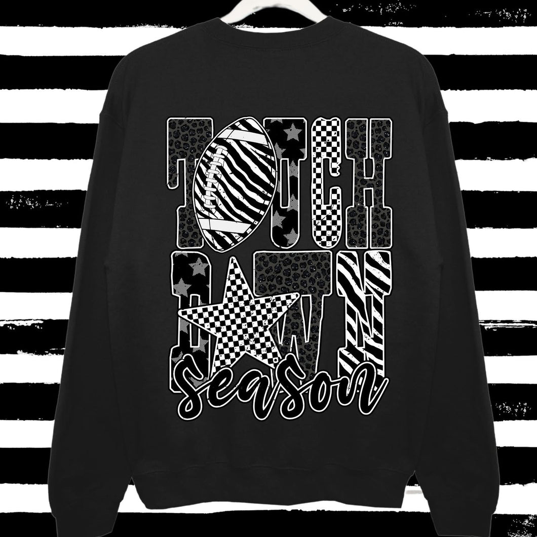 2x black sweatshirt