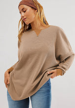 Load image into Gallery viewer, Round Neck Long Sleeve Sweatshirt
