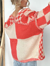 Load image into Gallery viewer, Plaid Open Front Long Sleeve Cardigan
