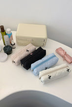 Load image into Gallery viewer, 3 Piece Bow Quilted Cloth Storage Bag Set
