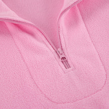 Load image into Gallery viewer, Quarter Zip Long Sleeve Sweatshirt
