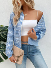 Load image into Gallery viewer, Zip Up Long Sleeve Jacket
