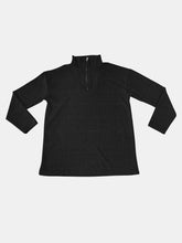 Load image into Gallery viewer, Full Size Quarter Zip Long Sleeve Top
