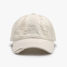 Load image into Gallery viewer, Distressed Adjustable Cotton Baseball Cap
