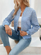 Load image into Gallery viewer, Zip Up Long Sleeve Jacket
