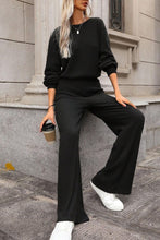 Load image into Gallery viewer, Round Neck Long Sleeve Jumpsuit
