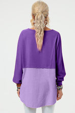 Load image into Gallery viewer, Double Take Full Size Long Sleeve High-Low T-Shirt
