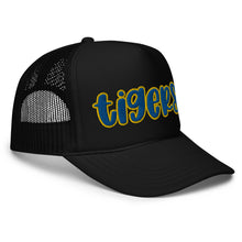 Load image into Gallery viewer, Royal Fat Tigers Font Foam trucker hat

