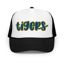 Load image into Gallery viewer, Royal Fat Tigers Font Foam trucker hat
