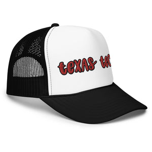 Texas Tech Foam trucker hat