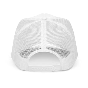 Royal Fat Tigers Font Foam trucker hat
